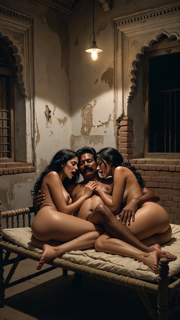 ससुर बहू देवरानी threesome, sasur ne dono bahuon ko choda, hindi family group sex story